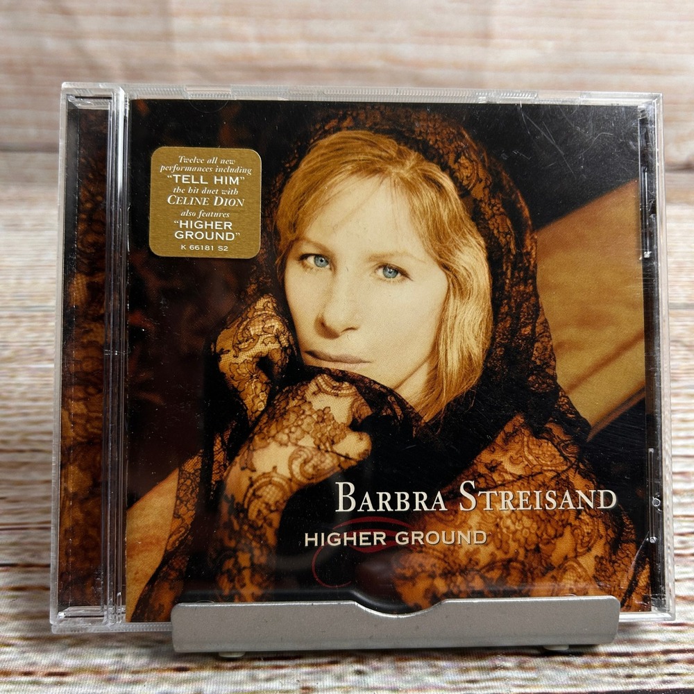 Barbra Streisand Higher Ground CD 1997 Columbia CK 66181 Tell Him Celine Dion